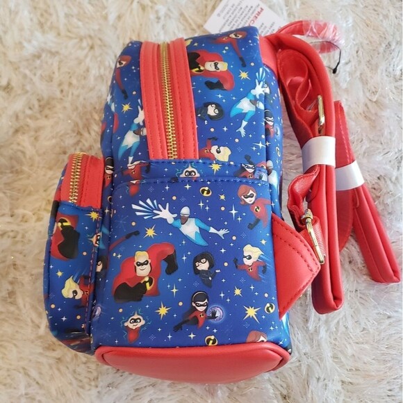 New 2022 Disney Parks Loungefly The Incredibles  Mini Backpack main image 6